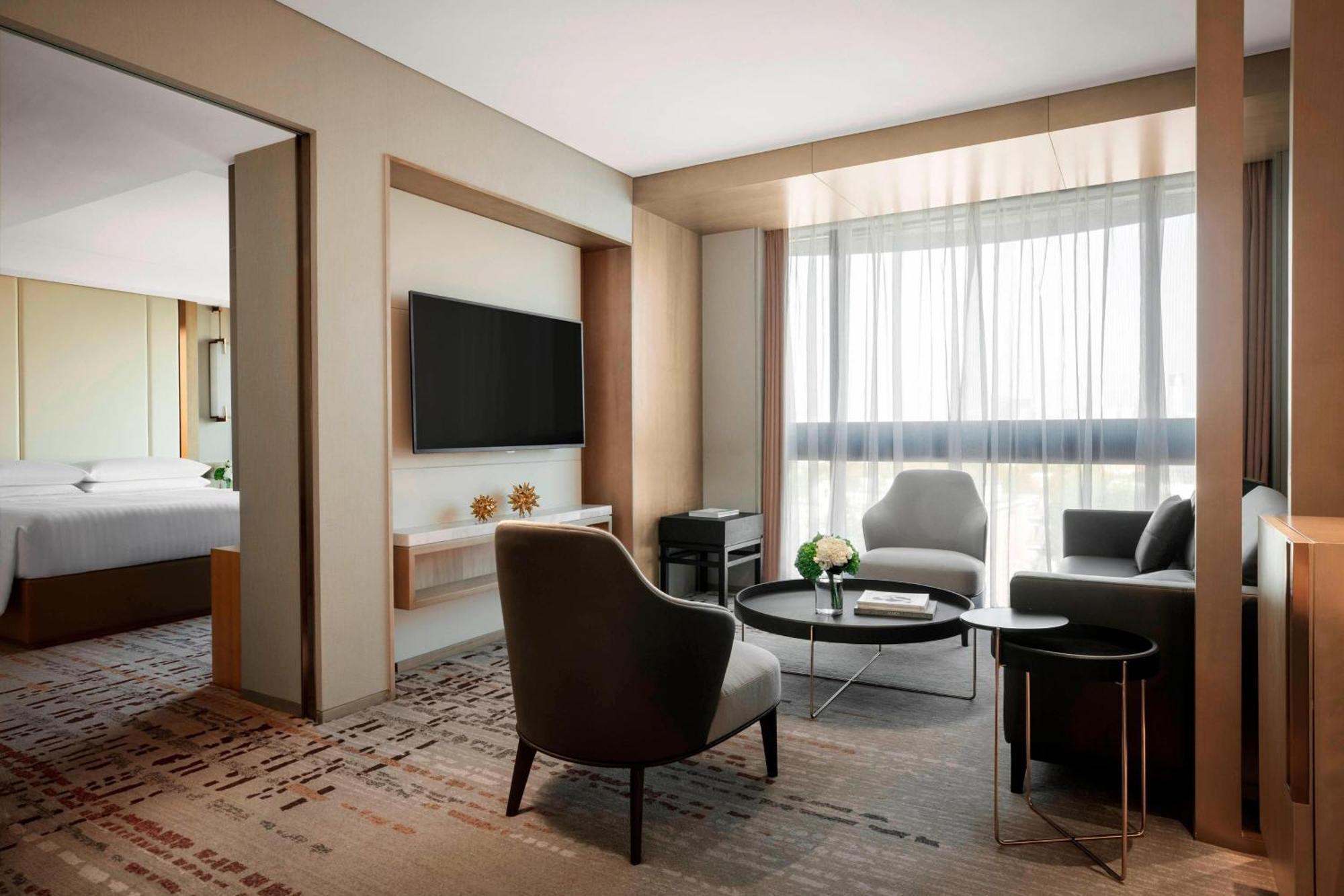 Shanghai Marriott Hotel Hongqiao Eksteriør bilde