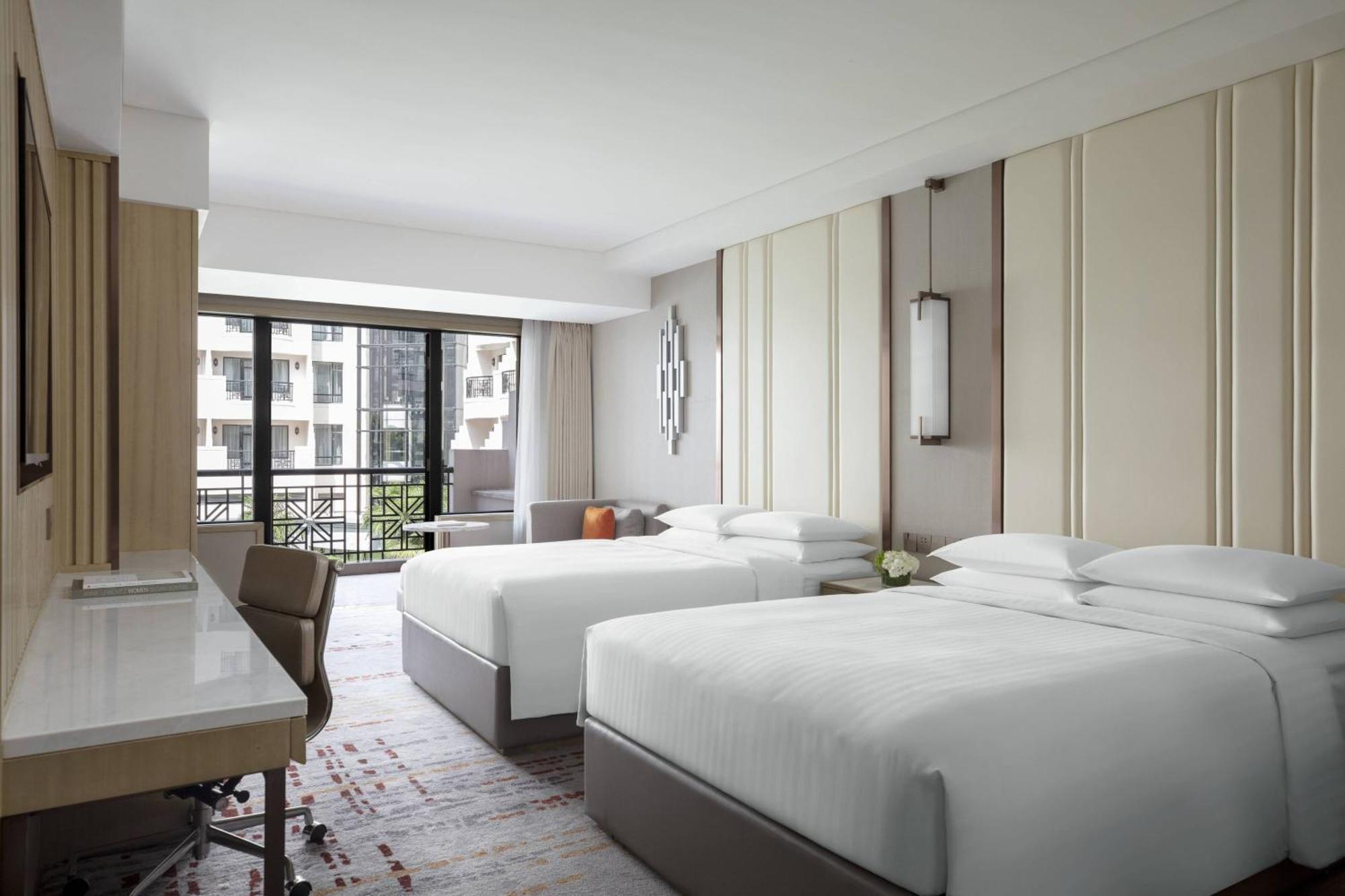 Shanghai Marriott Hotel Hongqiao Eksteriør bilde