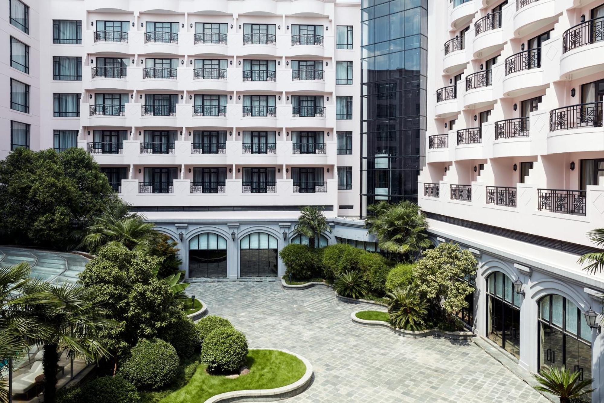 Shanghai Marriott Hotel Hongqiao Eksteriør bilde